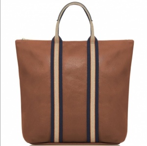 Leather Backpack - Tan